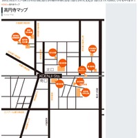 高円寺フェス2012地図