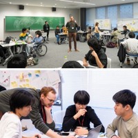 教員は教えるだけでなく、学生の気付きを促し、考える力を育てる。