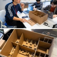 別のチームは、温浴施設内の動線案内でセンサーライトをどう活用するか検討中。