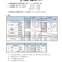 令和8年度宮城県公立高等学校入学者選抜に係る第一次募集、出願状況について