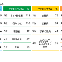 将来つきたい職業