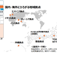 国内、海外に広がる拠点