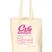 cafe＆Shimajiroキャンバストートバッグ　(c) Benesse Corporation 1988-2026 / しまじろう