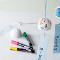 「涼を呼ぶ音色」風鈴絵付け