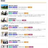 渋谷会場ブース参加校（一部）