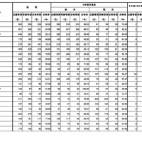 第111回薬剤師国家試験　大学別合格者数