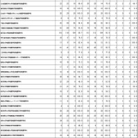 第112回保健師国家試験学校別合格者状況（大学）