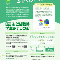 みどり戦略学生チャレンジ、パンフレット