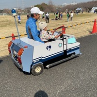 ミニごみ収集車のりもの体験