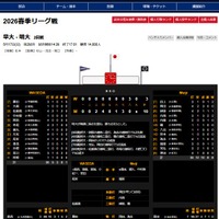 2026春季リーグ戦 明大ー早大2回戦