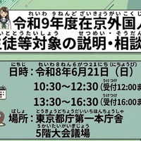 2027年度在京外国人生徒等対象の説明・相談会