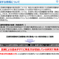 高潮に関する情報について