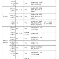 中学生対象の説明会・体験入学等＜学校別＞