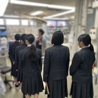 星野高校 医専コース1期生が日本大学 医学部を訪問したときのようす