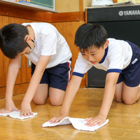 掃除も協力して実施
