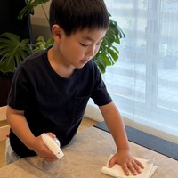 机・食卓のふきそうじ ※イメージ