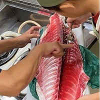 親子で参加できる料理教室（豊洲市場）