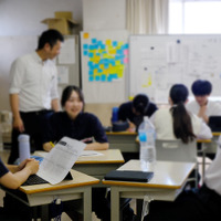 GFCのキャリアデザインの授業のようす