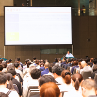 最新の医学部受験情報が一堂に集まった医学部個別受験相談会、特別講演会場のようす