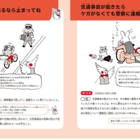 イラストとやさしい言葉で、身近な道路交通法の条文を解説