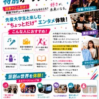 「芸創プロデュース学科」特別オープンキャンパス