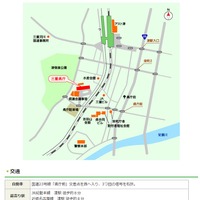 三重県庁詳細地図