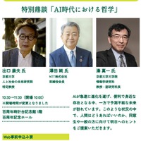 特別鼎談「AI時代における哲学」