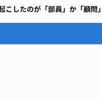 問題を起こしたのが「部員」か「顧問」かで判断を変えた人（実数）