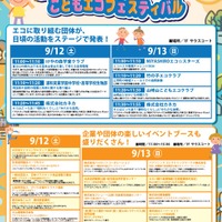 SAITAMA環境フェア＆こどもエコフェスティバル チラシ