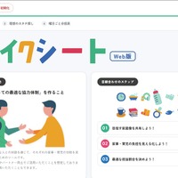 Web版「トモイクシート」