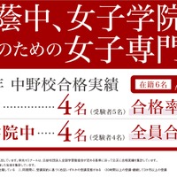 栄光ゼミナール中野校 最難関女子中学受験専門館