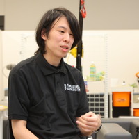 仲戸川凱さん（大学院工学研究科電子情報工学専攻 修士課程1年）