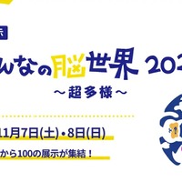 体験型展示「みんなの脳世界」11/7・8…大学や企業など100展示