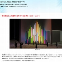 「Crystal Aqua Trees」について