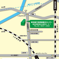 東京都子供家庭総合センターの地図