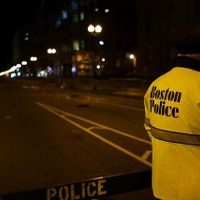 爆発後のボストン・マラソン会場（4月16日）