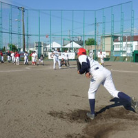 ポジションに分かれて練習