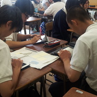 主体性を育むタブレット授業、千葉県立袖ヶ浦高等学校