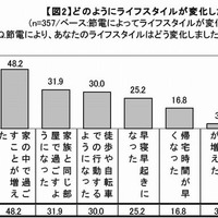 どのようにライフスタイルが変化したか どのようにライフスタイルが変化したか