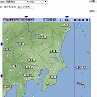 2月14日の関東の天気予報