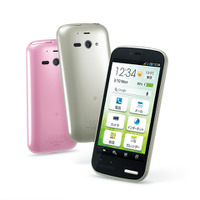 「AQUOS PHONE ef WX05SH」は「LINE」をプリイン、カラーはピンク、グレイスシルバーの2色