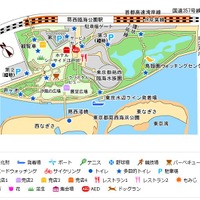 葛西臨海公園　園内マップ