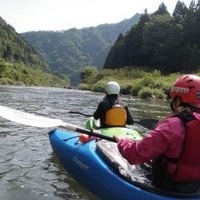 久慈川のホワイトウォーターを楽しもう。