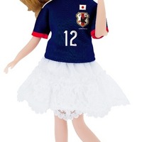 サッカー日本代表チームモデル リカちゃん 2014