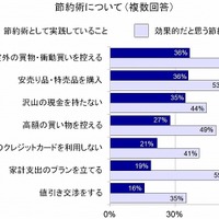 節約術として実践していること