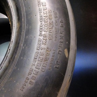 スペースシャトルのタイヤにはBFGoodrichの文字が