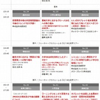 セミナープログラム（大阪・11月20日）