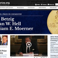 ノーベル賞、Webサイト