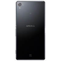 「Xperia Z3 SOL26」ブラックモデル背面