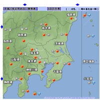 気象庁、2/6関東の天気予報
